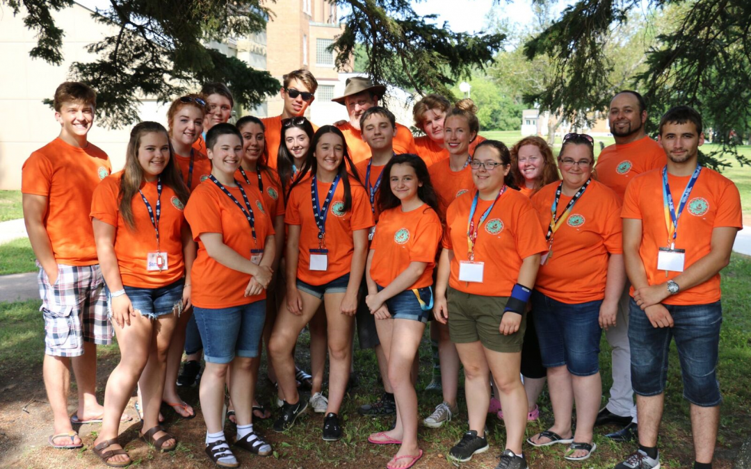 Camp d’été des jeunes Blair Doucet de la FTTNB : les participants tissent des liens pour la vie